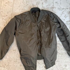 Women’s Olive Bomber Jacket